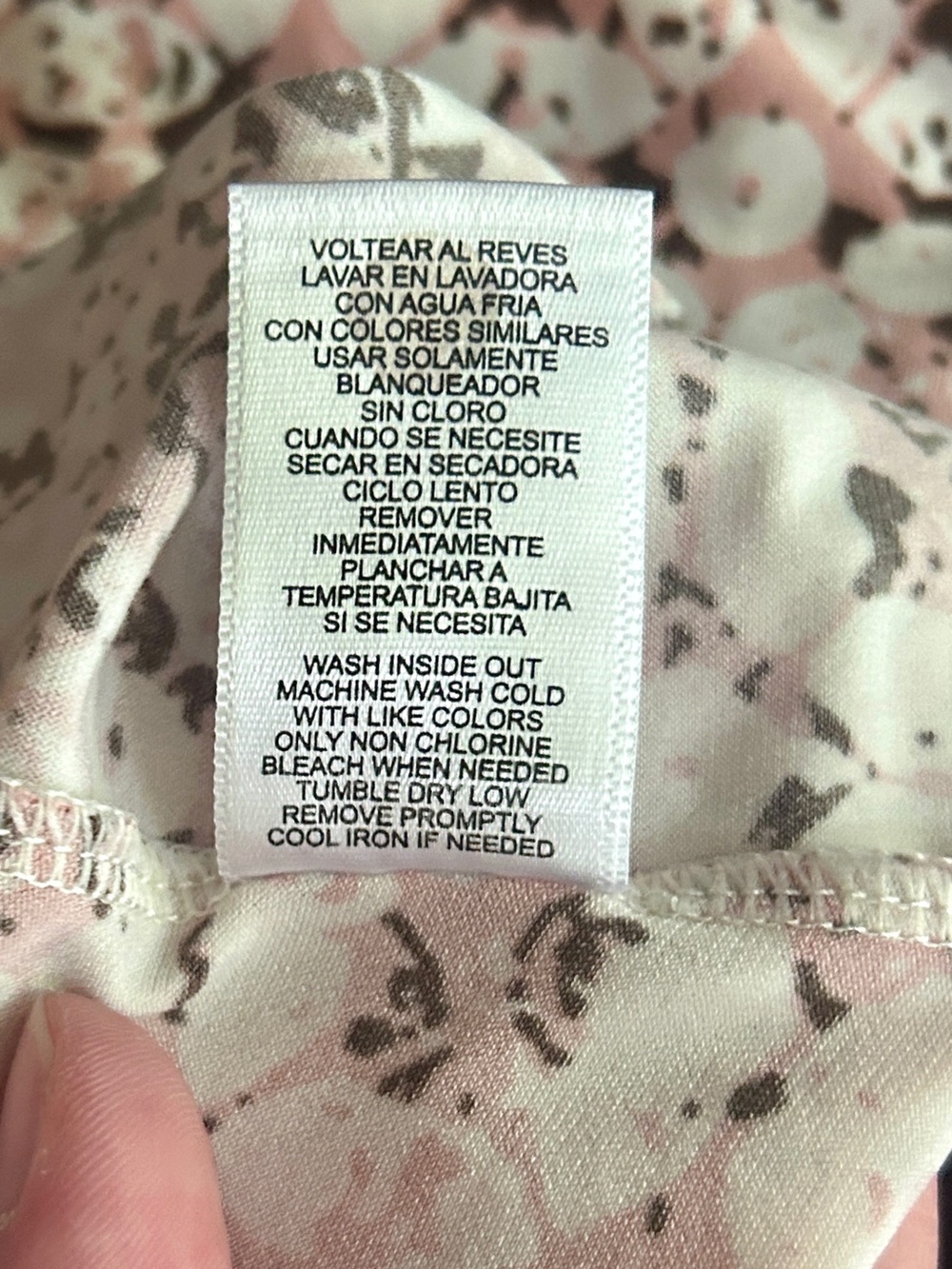 Y2K DAISY FUENTES Babydoll Brown Pink Blouse Top Coquette Preppy Mall Girl Sz M - Picture 11 of 11